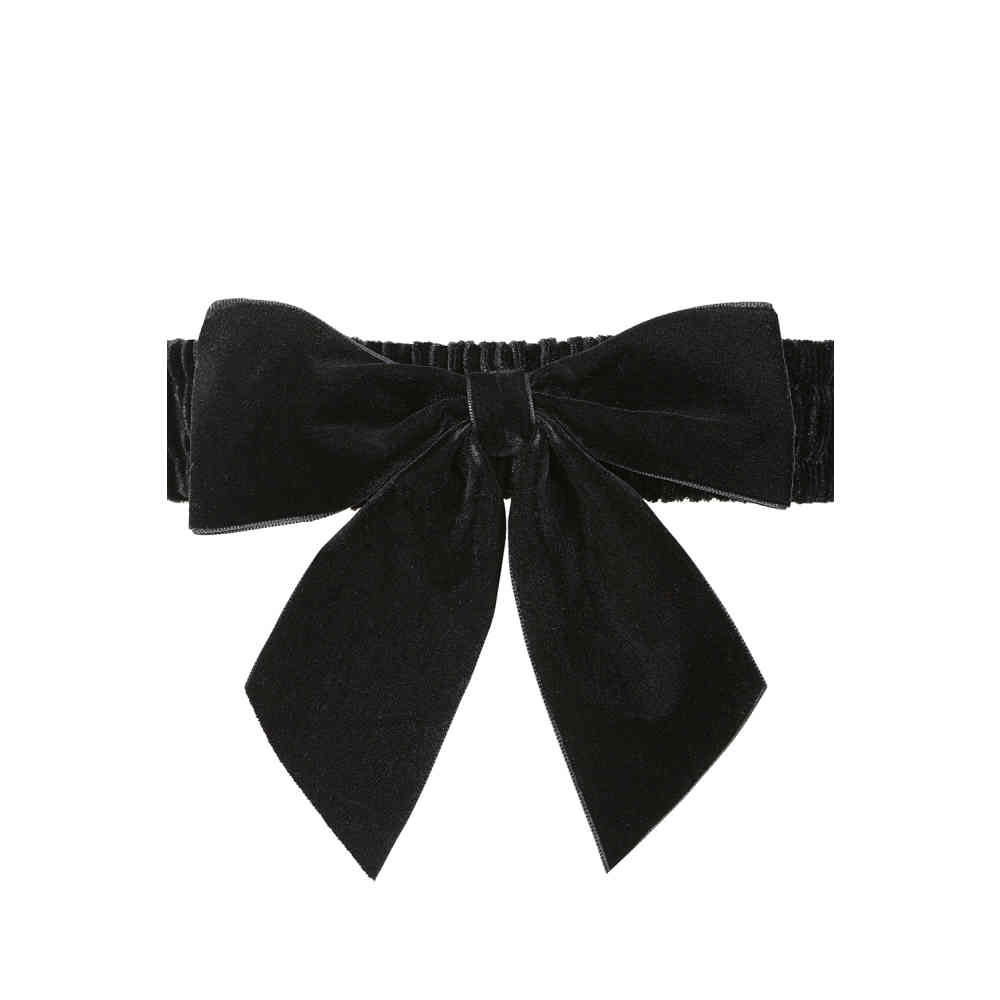 Banned - Millie Bow Taille riem - Zwart